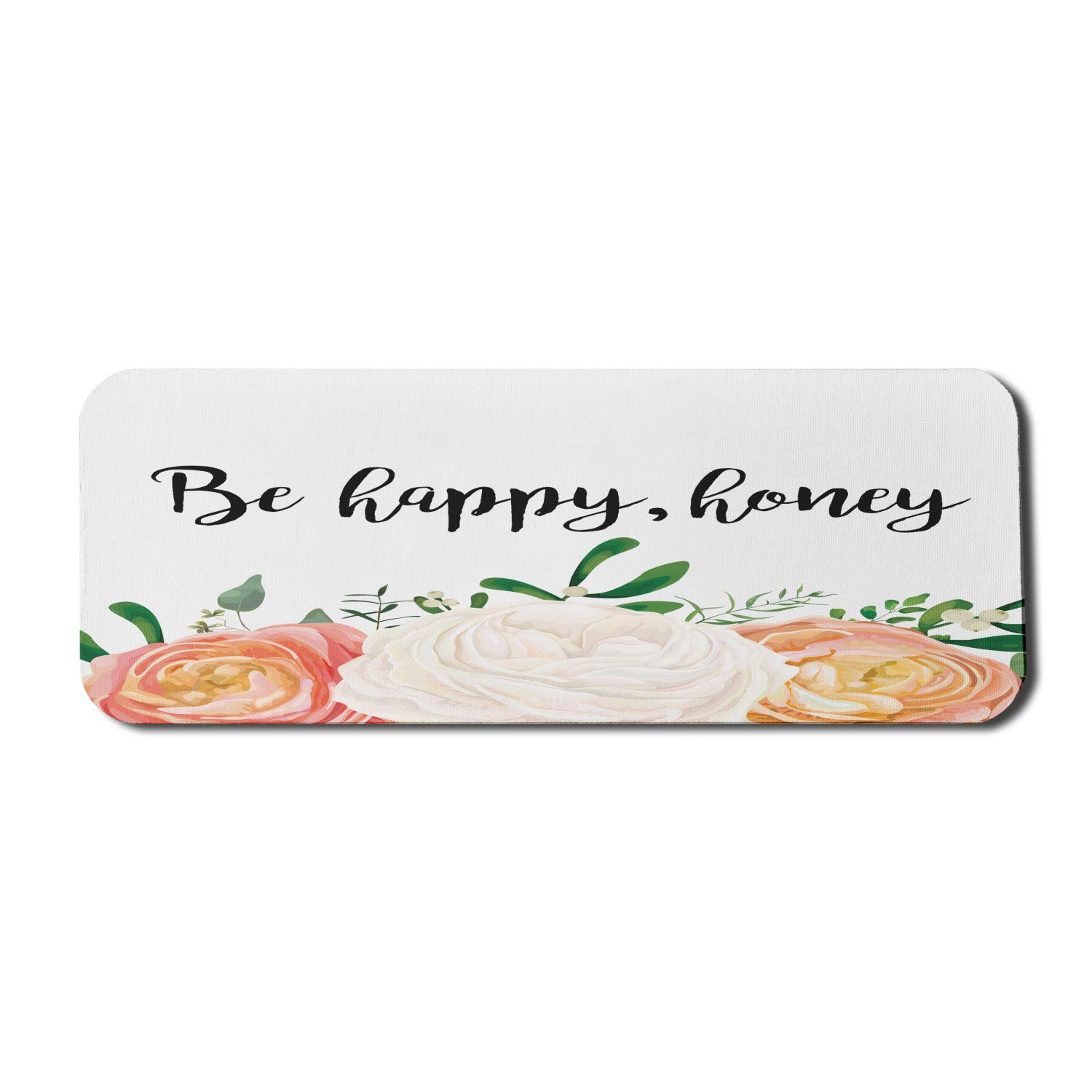 Ambesonne Floral Computer Mouse Pad - Large 31