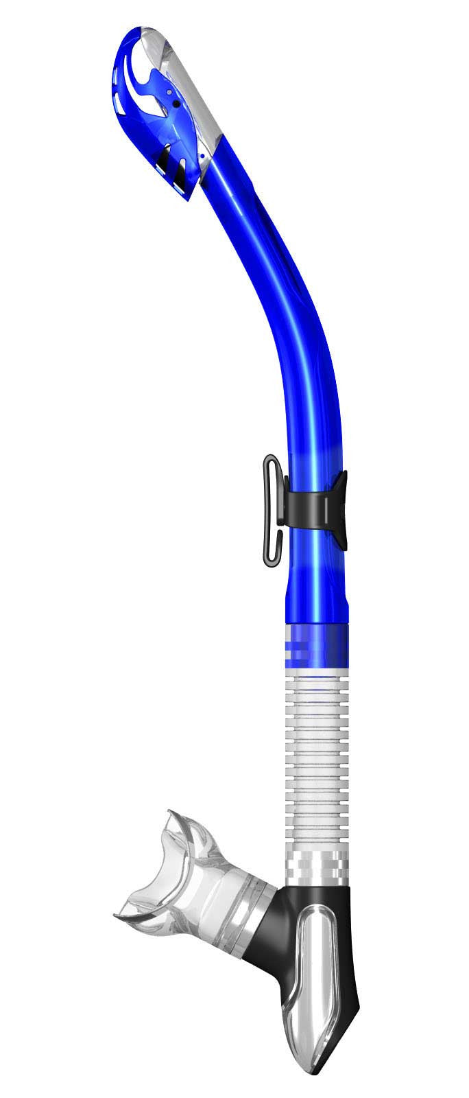 Mares Ergo Dry Snorkel - Top Snorkeling Gear for Comfortable & Dry Breathing - Perfect for Ocean, Pool & Beach Adventures