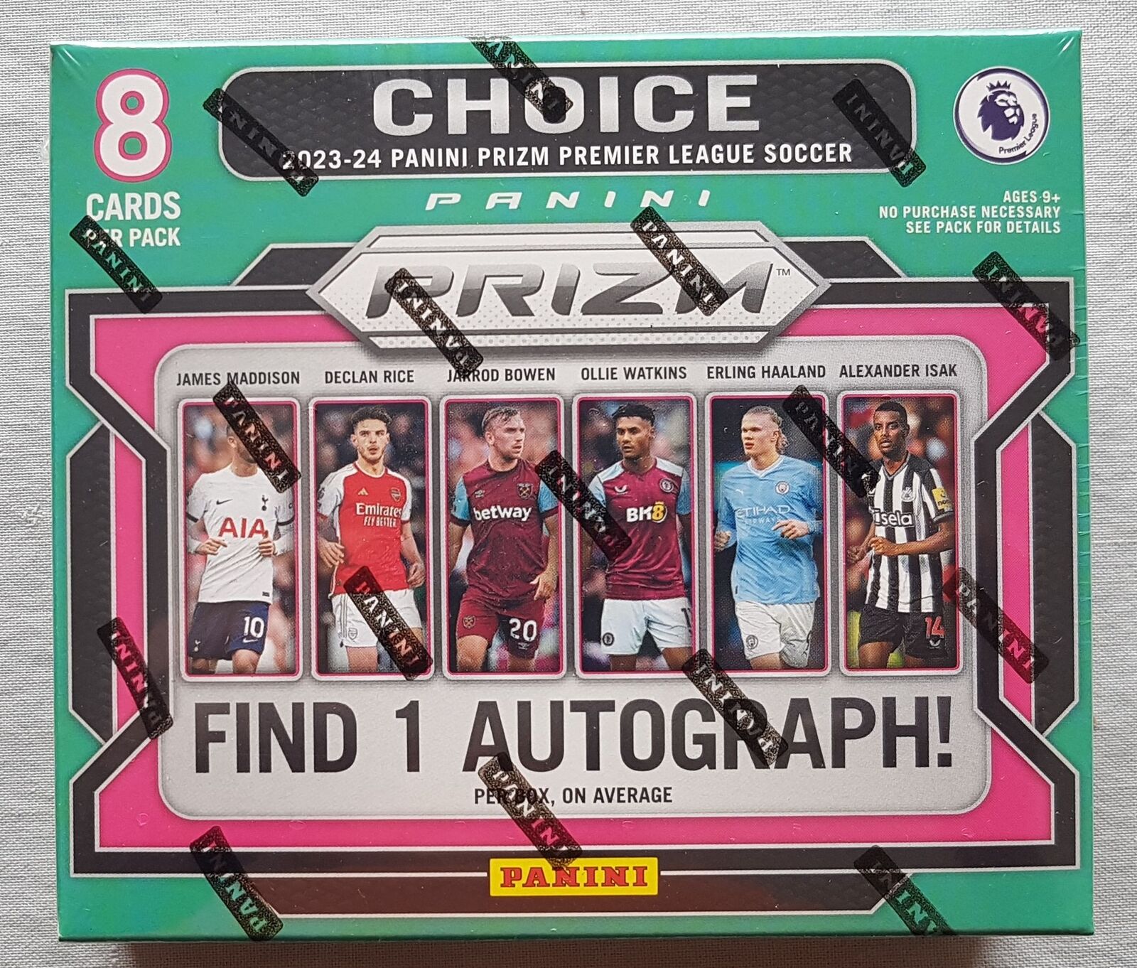 2023-2024 Panini Prizm Premier League Soccer Trading Cards Box - Collectible EPL Player Cards for Fans & Investors | Perfect for Trading, Gifting & Display