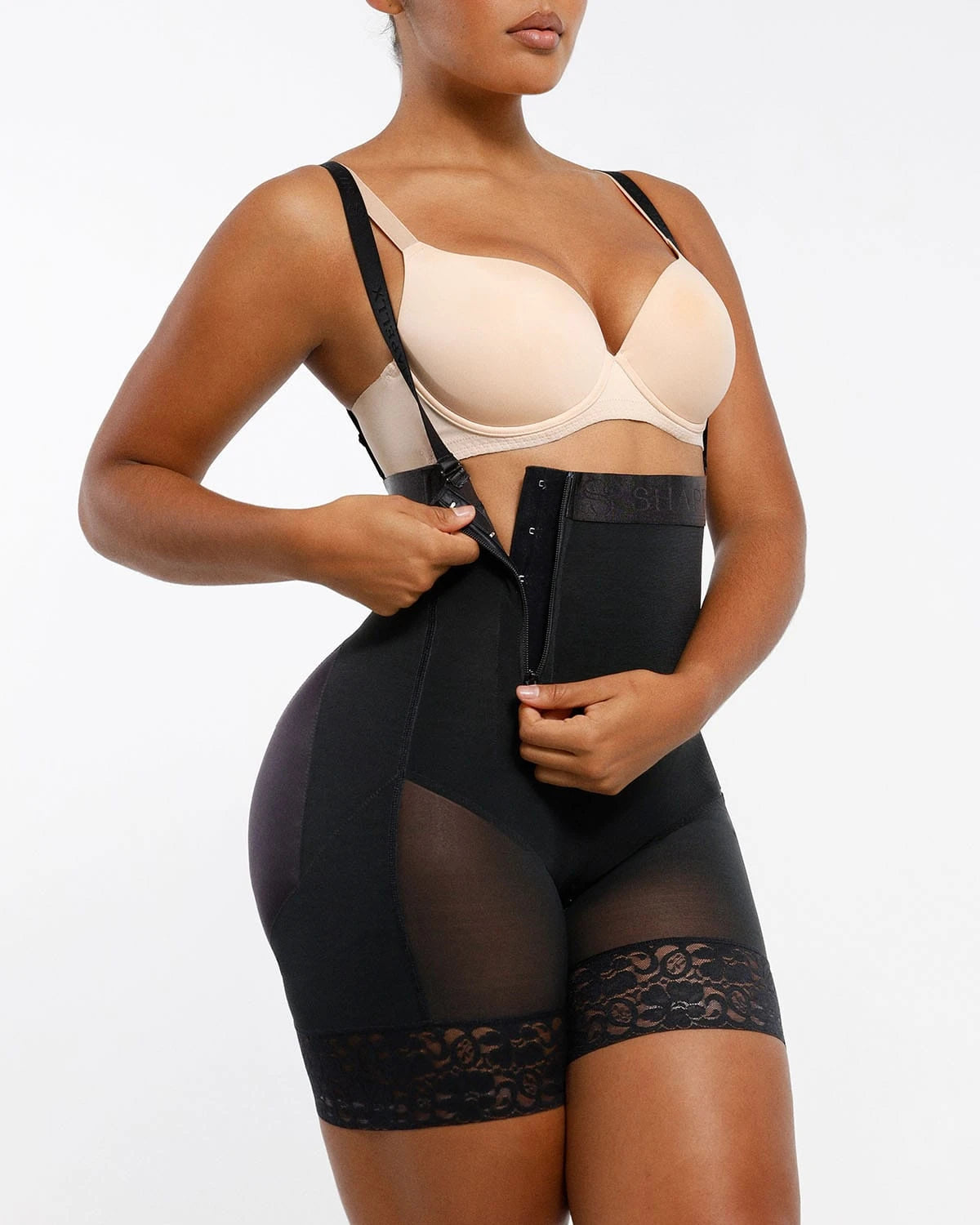 AirSlim® Firm Tummy Control Shapewear Bodysuit with Butt Lifting - Slimming Underwear for Women, Perfect for Workout, Wedding & Everyday Wear