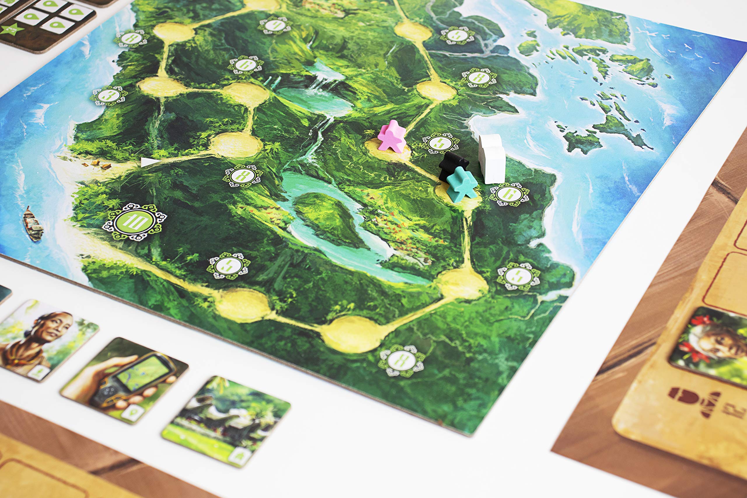 Sumatra Adventure Board Game - Strategic Exploration Game for Families & Kids Ages 8+ | 2-5 Players | 45 Min Playtime | Ludonova | Perfect for Family Game Nights & Strategy Game Enthusiasts