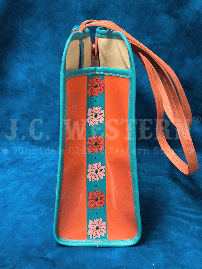 Catchfly Women's Pink Vinyl Horseshoe Tote Bag - Stylish Handbag for Work, Travel & Everyday Use