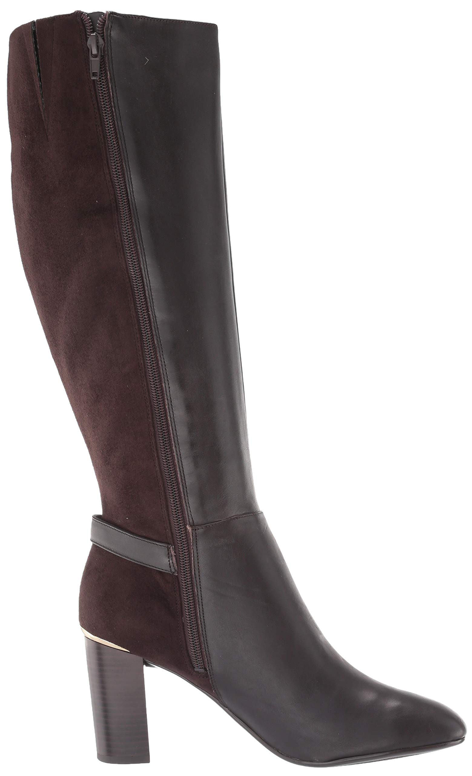 Bandolino Women's Tall Fashion Boots - Knee High Leather Boots for Women, Comfortable Heeled Booties for Fall & Winter - Perfect for Office, Date Night & Casual Outfits