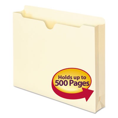 Smead 2-Pack Manila File Jackets - Letter Size, 2