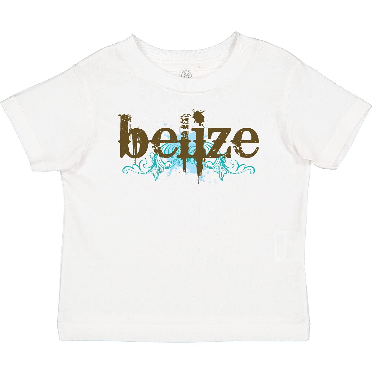 Inktastic Belize Country Grunge Style Baby T-Shirt - Soft Cotton Infant Tee for Boys & Girls - Perfect for Travel, Vacation & Casual Outings