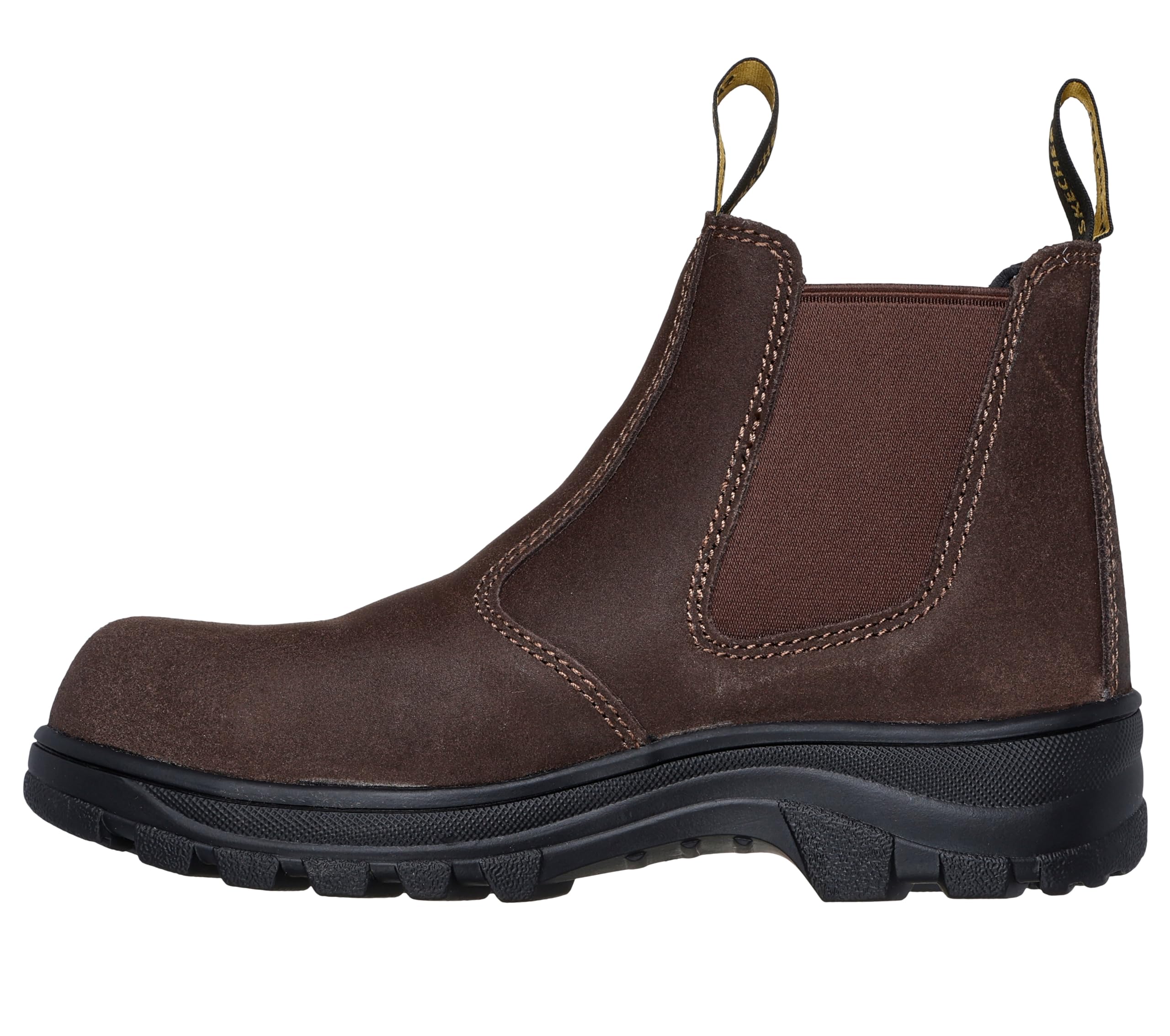 Skechers Women's Work Industrial Boots - Slip Resistant, Steel Toe Safety Shoes for Construction, Warehouse & Outdoor Work | Comfortable Non-Slip Work Boots for Women