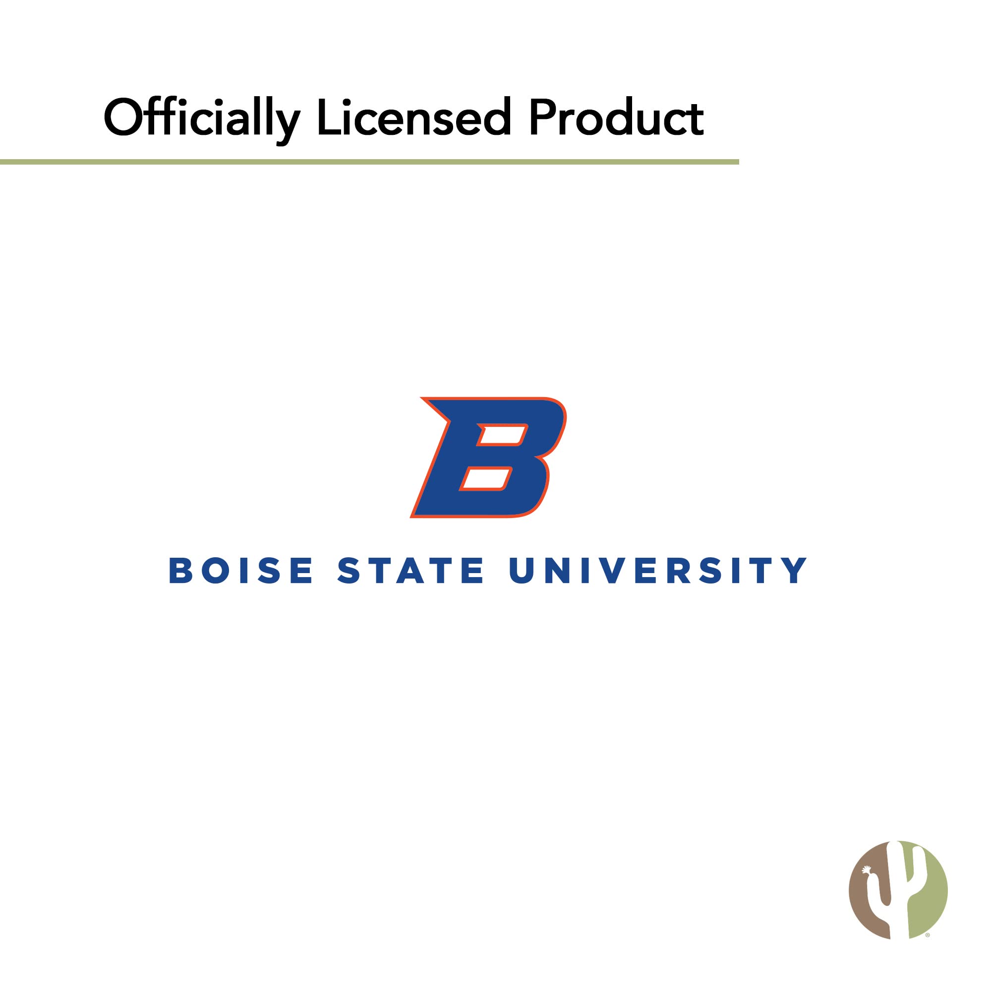 Boise State Bruins Lanyard - Detachable Keychain for ID Badge & Keys (Orange) - School & Office Use