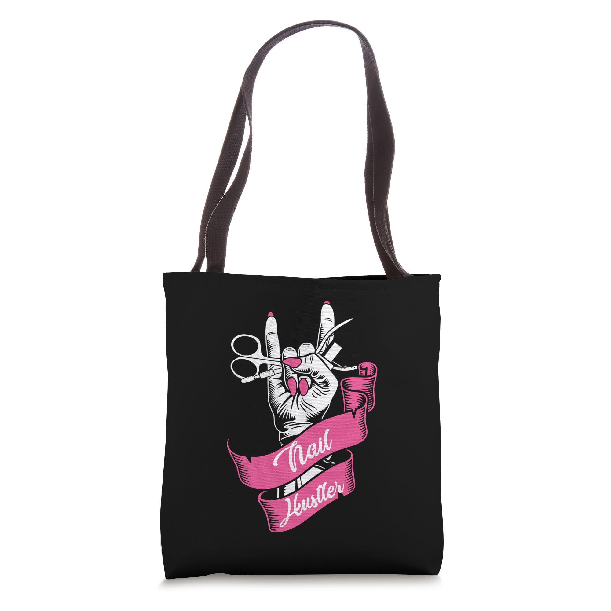 Funny Manicurist Nail Tech Tote Bag - Cute Nail Artist Gift for Women | Perfect for Salon Work, Nail Supplies Storage & Beauty Professionals