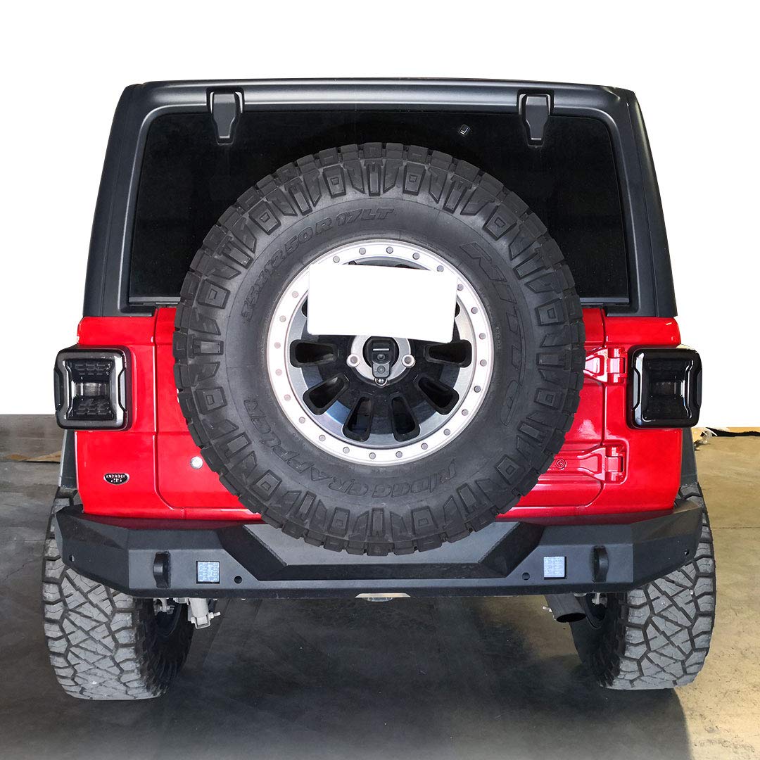 Smoked LED Tail Lights for Jeep Wrangler JL & JLU (2018-2020+) - Waterproof, Plug & Play - Perfect for Off-Roading, Night Driving & Custom Jeep Builds