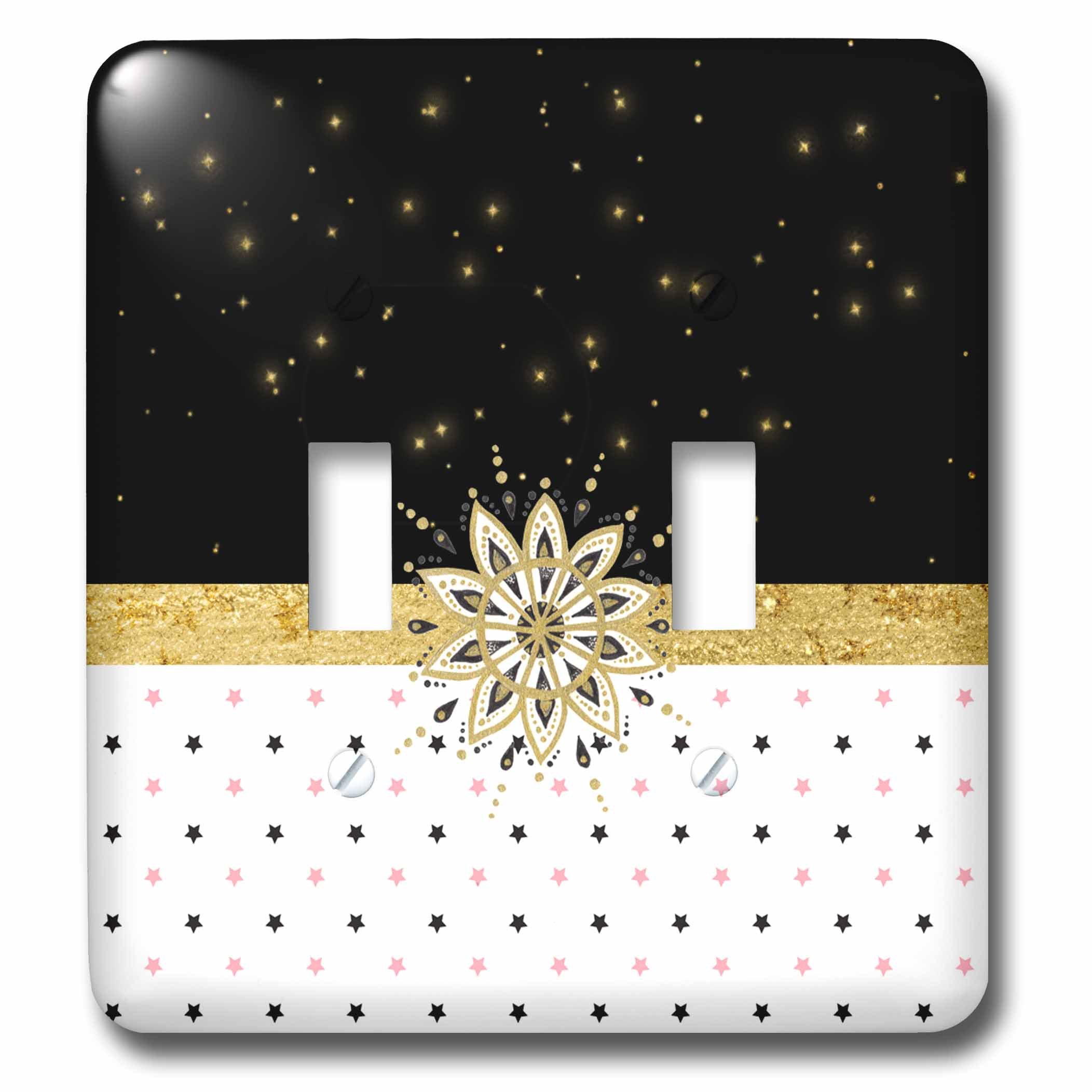 3D Rose Light Switch Cover - Decorative for Home & Office