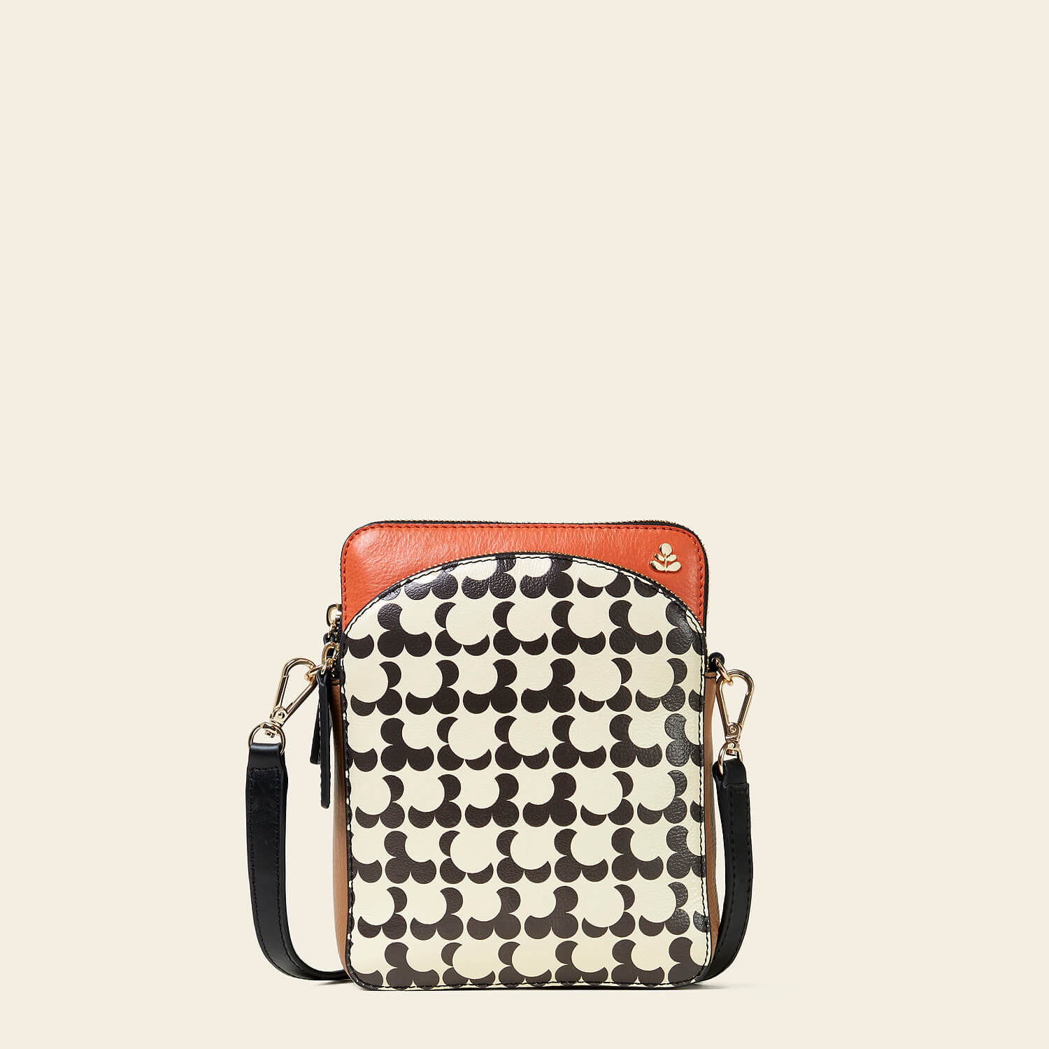 Portia Tall Crossbody Bag for Women - Eclipse Chocolate Leather Shoulder Purse | Fashionable Handbag for Work, Travel & Everyday Use