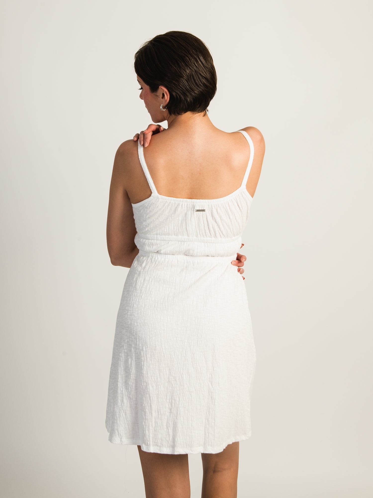 BILLABONG LYNN KNIT MINI DRESS - Women's Casual Short Sleeve Summer Beach Dress for Vacation, Party & Everyday Wear