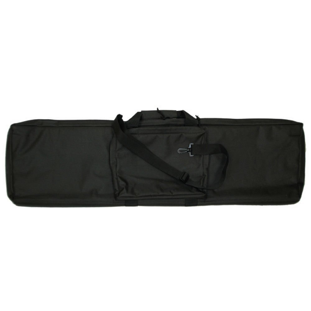 Boyt Harness Bob Allen Tactical Rectangular Gun Case - 42-Inch Black Heavy Duty Rifle Storage | Perfect for Hunting, Shooting Range & Firearm Transportation