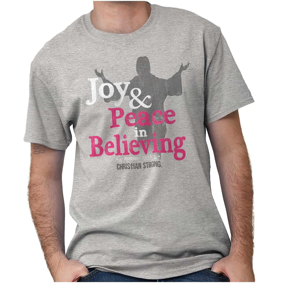 Christian Joy Peace T-Shirt for Men & Women - Faith Apparel