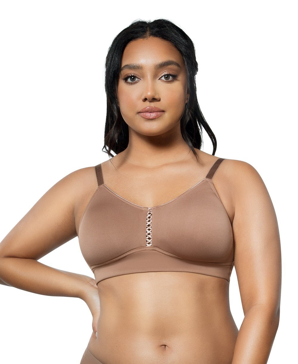 Parfait Erika Bralette Bra - Comfortable Lace Underwire Bra for Women | Perfect for Everyday Wear, Layering & Lounge
