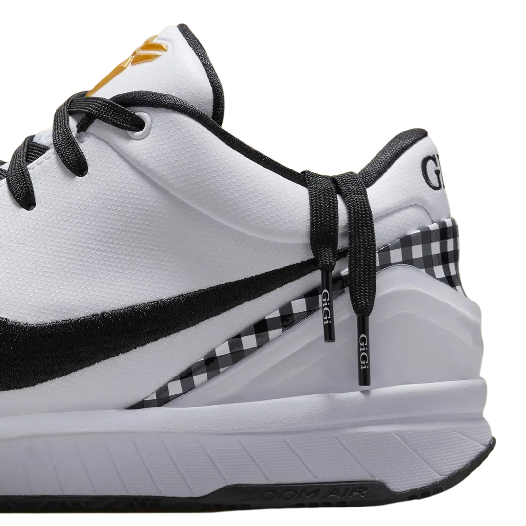 Nike Kobe 4 Protro Mambacita Basketball Shoes - White Black Metallic Gold Bright Emerald - Performance Sneakers for Court Play & Streetwear Fashion