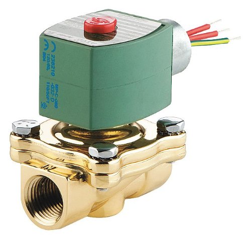 High-Quality Brass Solenoid Valve Normally Closed (NC) for Air & Inert Gas - Perfect for Pneumatic Systems, HVAC, and Industrial Automation