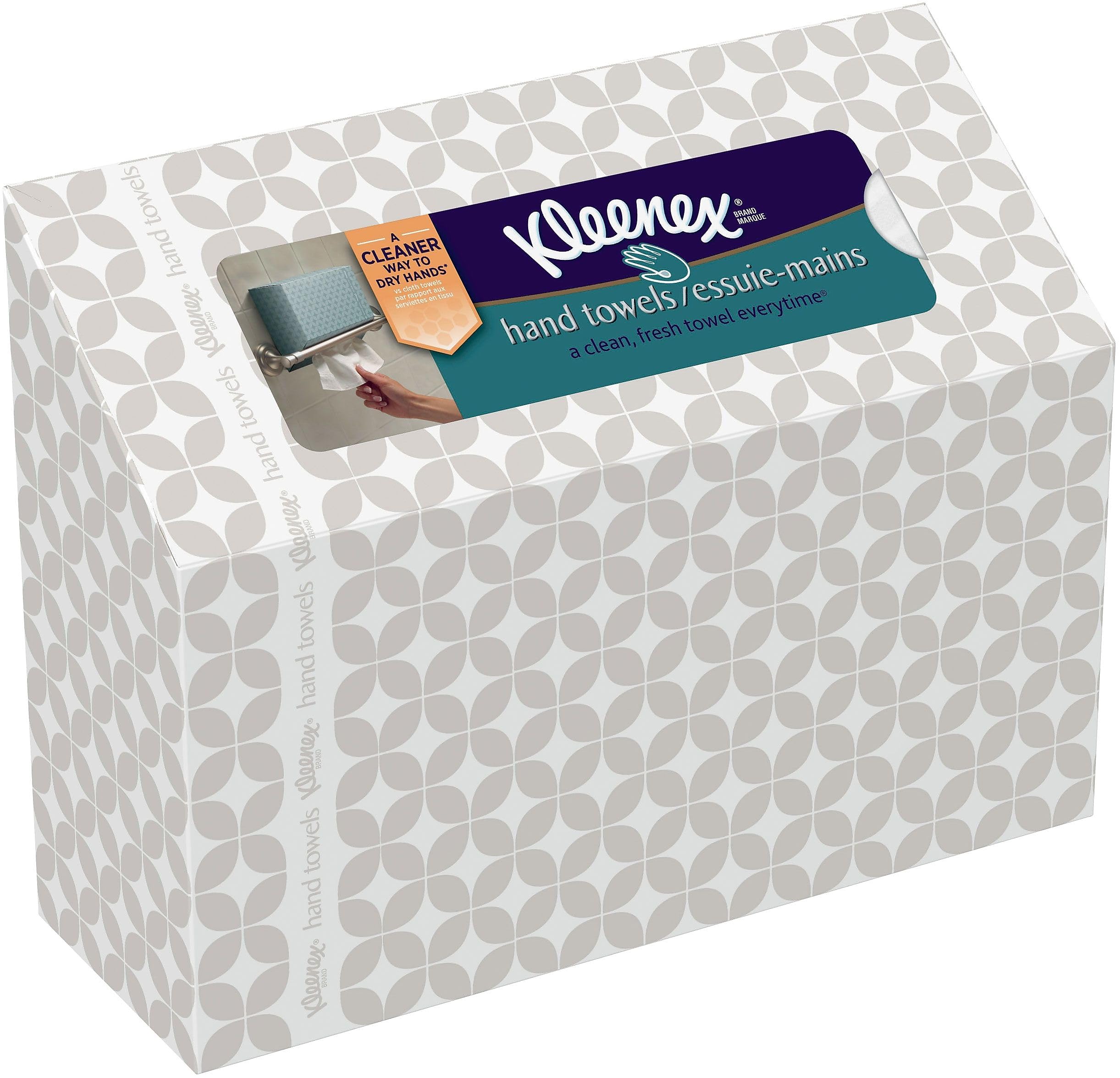 Kleenex 2740008 1-Ply Hand Towels - 60 Count per Box (38586) | Soft & Absorbent Paper Towels for Kitchen, Bathroom & Office Use