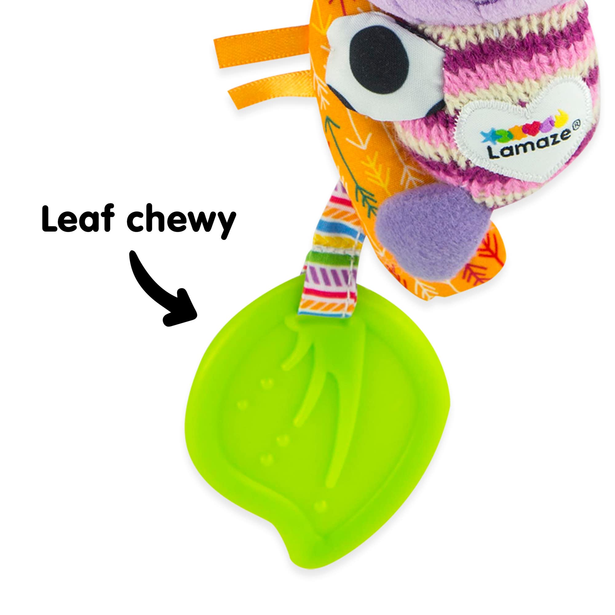 LAMAZE Mini Clip and Go Koala Baby Toy - Clip On Stroller & Pushchair Sensory Toy for Newborns 0-6 Months - Perfect for Boys & Girls - Great for Travel, Playtime & Early Development