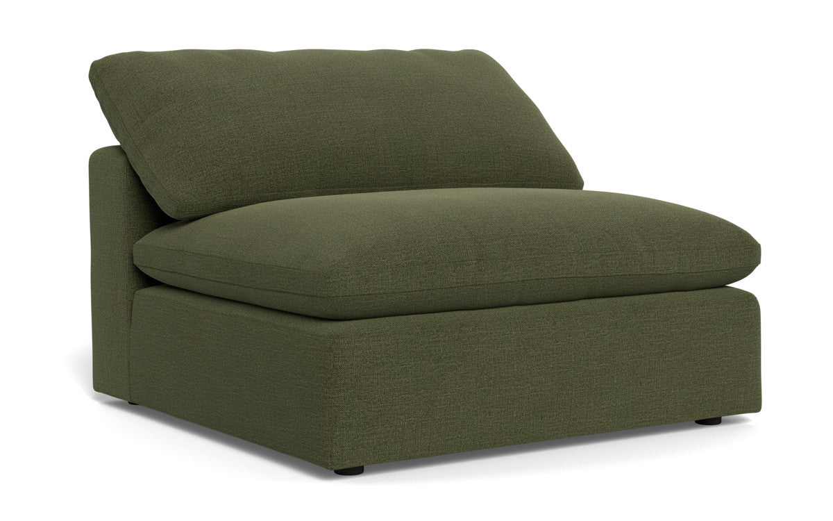 Fluffy Armless Chair - Ultra Soft Comfort for Living Room, Bedroom, or Office - Perfect for Relaxing, Reading, and Lounging