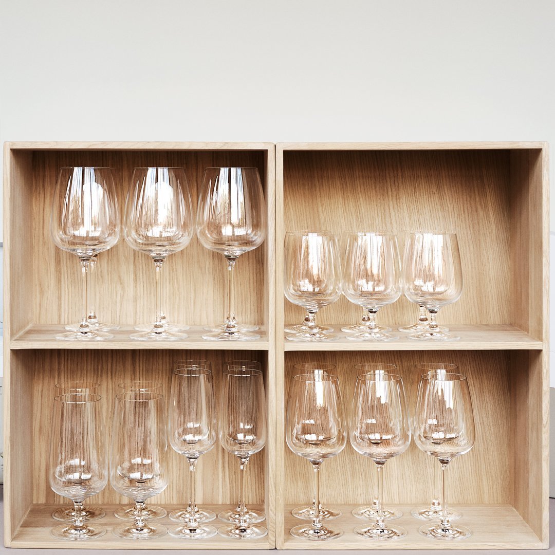 Elegant Champagne Flute Set of 6 - Premium Crystal Glassware for Weddings, Parties & Celebrations