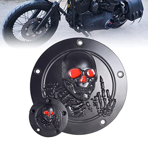 3D Skeleton Balck WIth Red Eyes