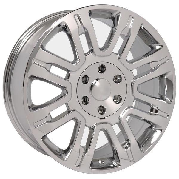 20 Inch Chrome Replacement Wheel for Lincoln Navigator 2003-2017 | OEM Style Rim 9472166 | Perfect for Off-Roading, City Driving & Car Upgrades