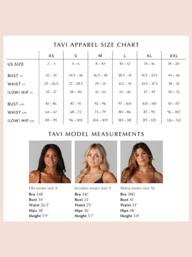 Tavi High Waisted Women's Tight Leggings - Yoga Pants for Workout, Running & Everyday Wear - Comfortable Stretchy Athletic Pants for Women