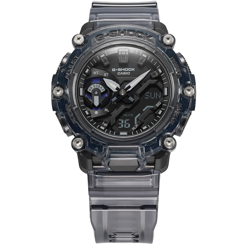 G Shock GA2200SKL-8A Men's Digital Sports Watch with Shock Resistance & Sound Wave Design - Perfect for Outdoor Adventures, Workouts, and Everyday Wear
