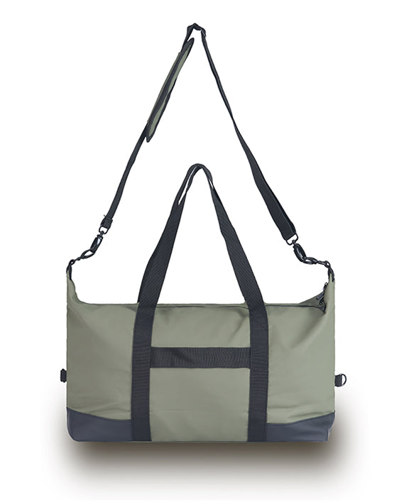 Tosca TCA 976 Delta Tote Bag in Khaki - Stylish & Durable Canvas Shoulder Bag for Women, Perfect for Work, Travel & Shopping