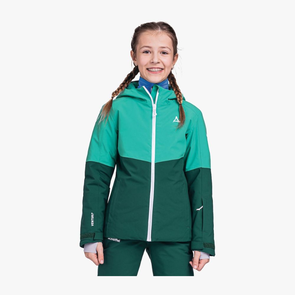 Schoffel Rastkogel Girls Ski Jacket - Waterproof Winter Coat for Teen Girls 15-16 Years | Warm Insulated Snow Jacket for Skiing, Snowboarding & Outdoor Winter Activities
