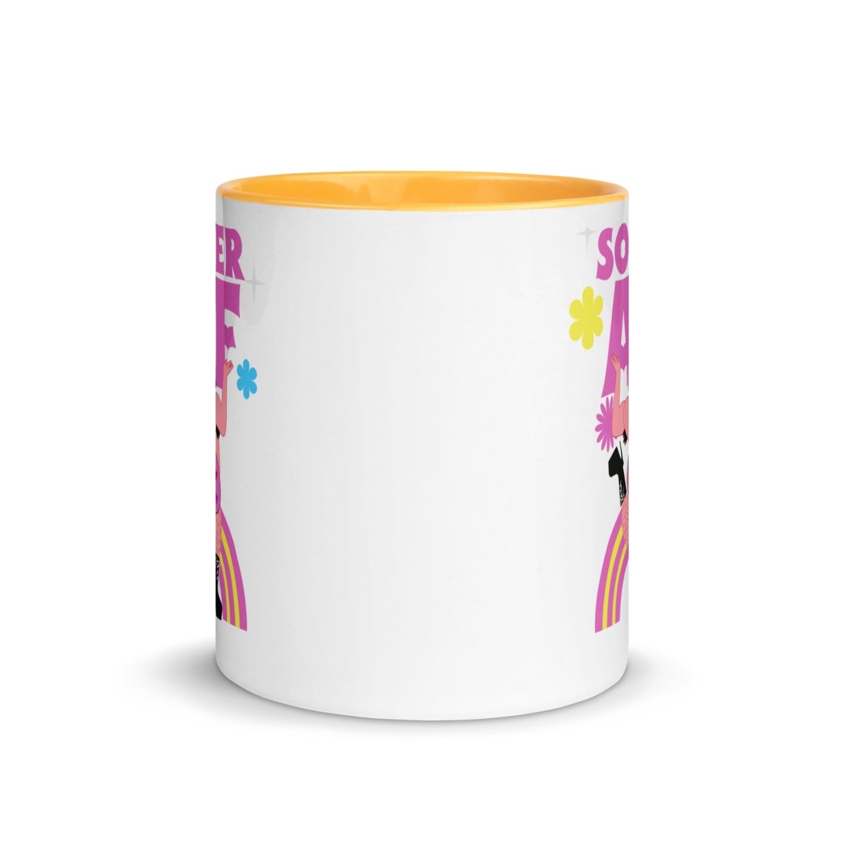 Sober AF Rainbow Resilience Mug - Motivational Coffee Cup for Recovery & Sobriety - Perfect for AA Meetings, Daily Inspiration & Gifts