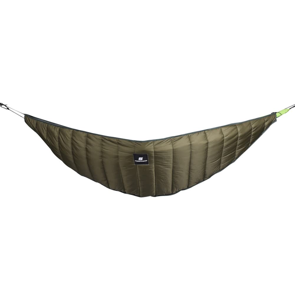 Ultralight Night Protector Full-Length Hammock Underquilt - 3-4 Season Warm Camping Quilt (800g) for Backpacking, Hiking & Outdoor Adventures - Perfect for Campgrounds, Beach Trips & Wilderness Exploration