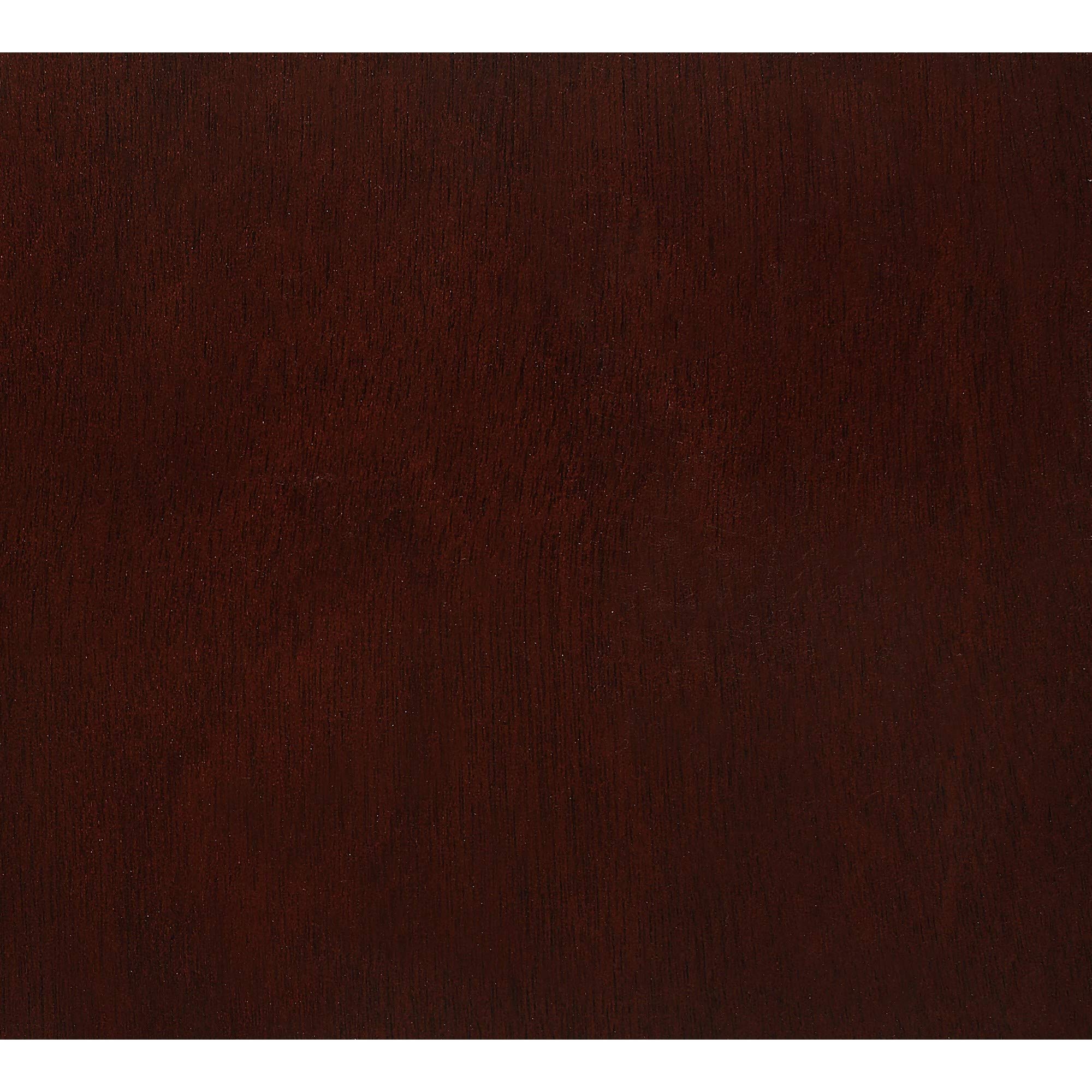 HomeRoots New Merlot Nightstand with 2 Chambered Drawers - Stylish Bedside Table for Bedroom, Living Room & Guest Room
