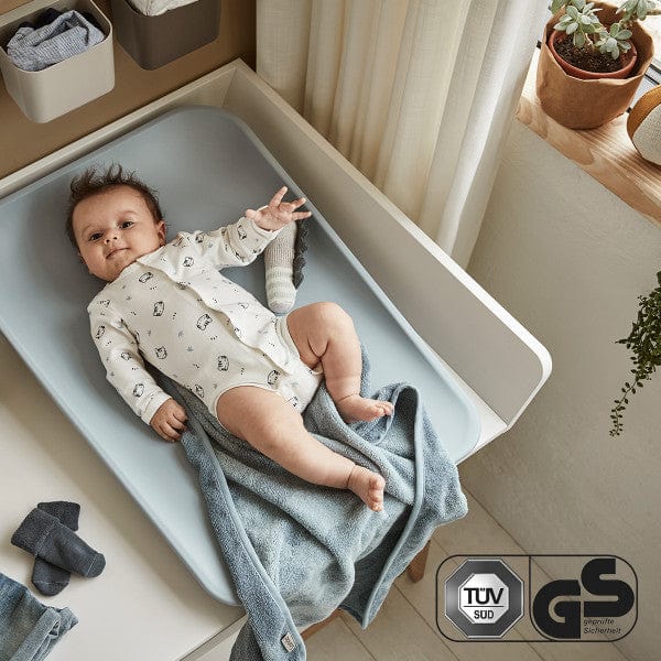 Leander Matty Changer - Premium Baby Changing Pad with Safety Straps | Waterproof & Portable Diaper Changing Station for Nursery, Travel & On-the-Go Parents
