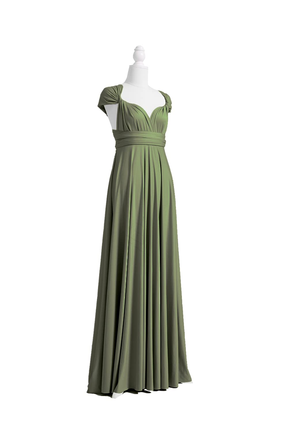72 Styles Convertible Infinity Dress with Bandeau - Multi-Way Twist Wrap Bridesmaid Dress for Women, Plus Size Long Maxi Dress - Perfect for Weddings, Parties & Special Occasions