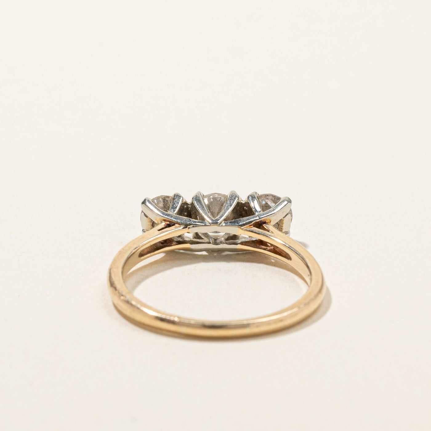 1.11ctw Three Stone Diamond Ring - Size 7.75 | Elegant Engagement & Wedding Jewelry for Women | Perfect for Proposals, Anniversaries & Special Occasions