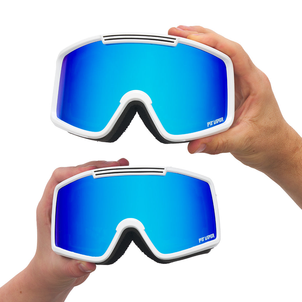Miami Nights French Fry Goggles - Fun Novelty Sunglasses for Parties, Costumes & Beach Outings - Perfect for Themed Events & Nightlife Accessories