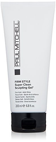 Paul Mitchell Super Clean Sculpting Gel - Firm Hold High Shine Hair Styling Gel for Men & Women | All Hair Types | Perfect for Professional Salon Styling & Everyday Looks