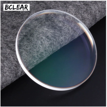BCLEAR 1.67 High Index Aspheric Clear Lenses - Ultra Thin Lightweight Eyeglass Lenses for Myopia & Nearsightedness - Perfect for Daily Wear, Computer Use & Driving