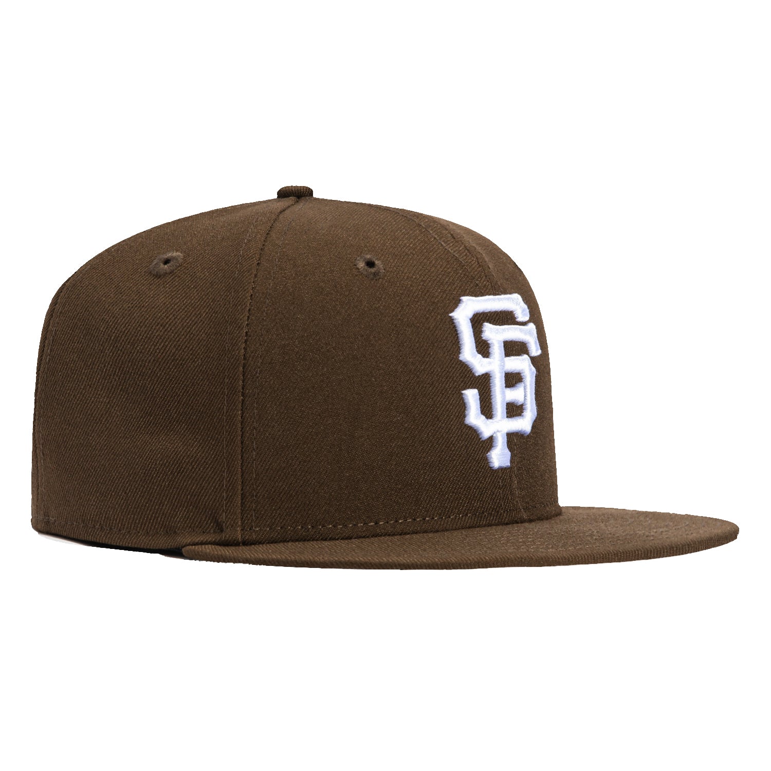 New Era 59Fifty MLB San Francisco Giants Snapback Baseball Cap - Brown & White Adjustable Hat for Men & Women | Perfect for Baseball Games, Streetwear Fashion & Sports Fans