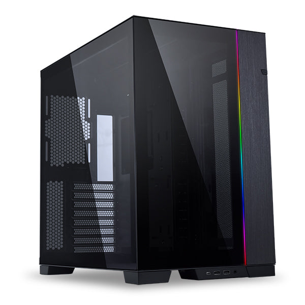 Lian Li O11 Dynamic EVO Mid Tower ATX PC Case - Reversible Design, Tempered Glass Panels for Ultimate Gaming & Workstation Builds