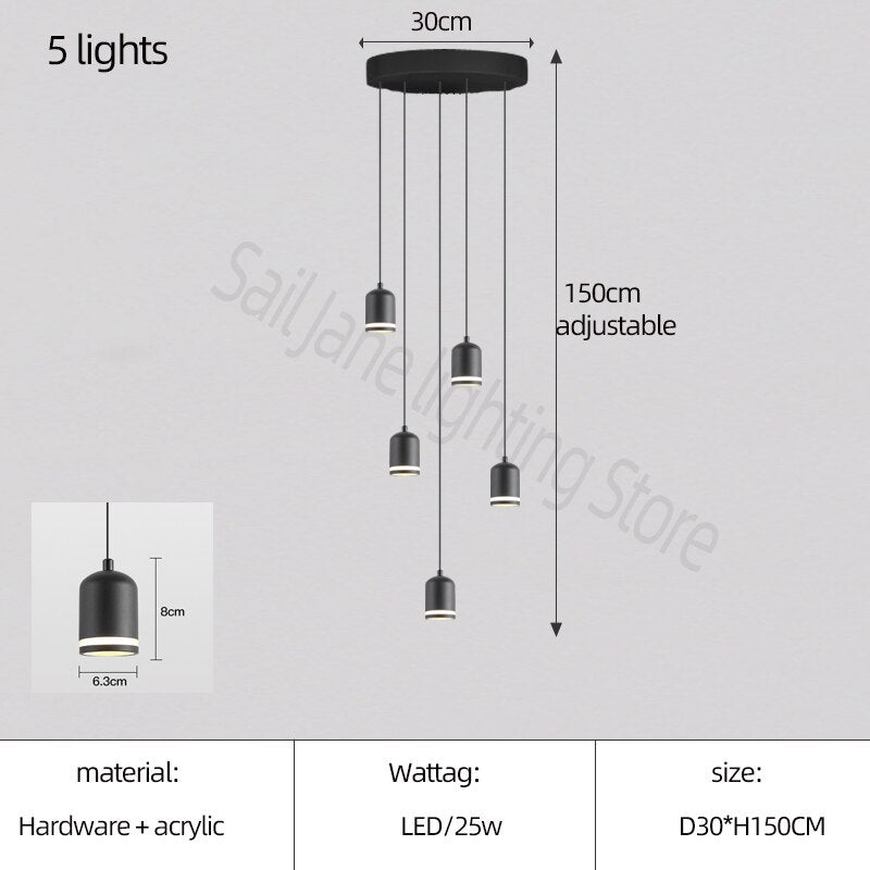 Swirl Staircase Chandelier - Modern Crystal Ceiling Light Fixture for Foyer & Stairwell | Elegant Home Lighting Solution for Entryway, Hallway & Staircase Decor