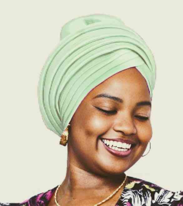 Stylish Lemon Green Kwetu African Head Wrap Hat by Dupsie - Perfect for Cultural Events, Weddings & Everyday Fashion