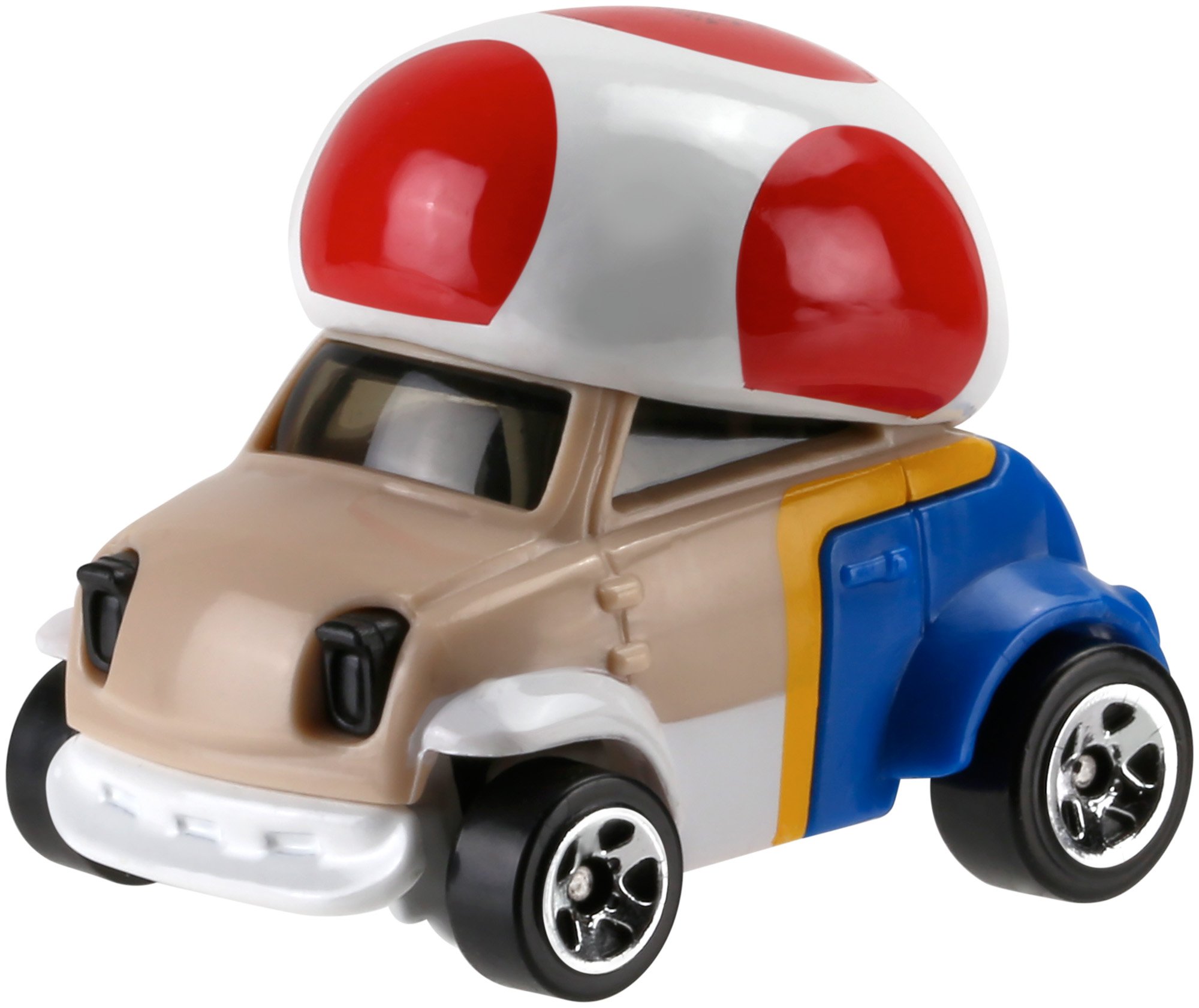 Hot Wheels Mario Bros. Toad Car Vehicle - Official Licensed Collectible Toy for Kids & Adults - Perfect for Play, Display & Gifts - Nintendo Character Racing Fun