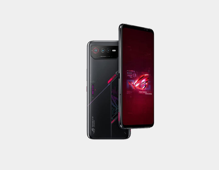 ASUS ROG Phone 6 AI2201 5G Gaming Smartphone - 256GB Storage, 12GB RAM, Dual SIM GSM Unlocked (Black) - Ultimate Mobile Gaming Performance for Esports & Streaming