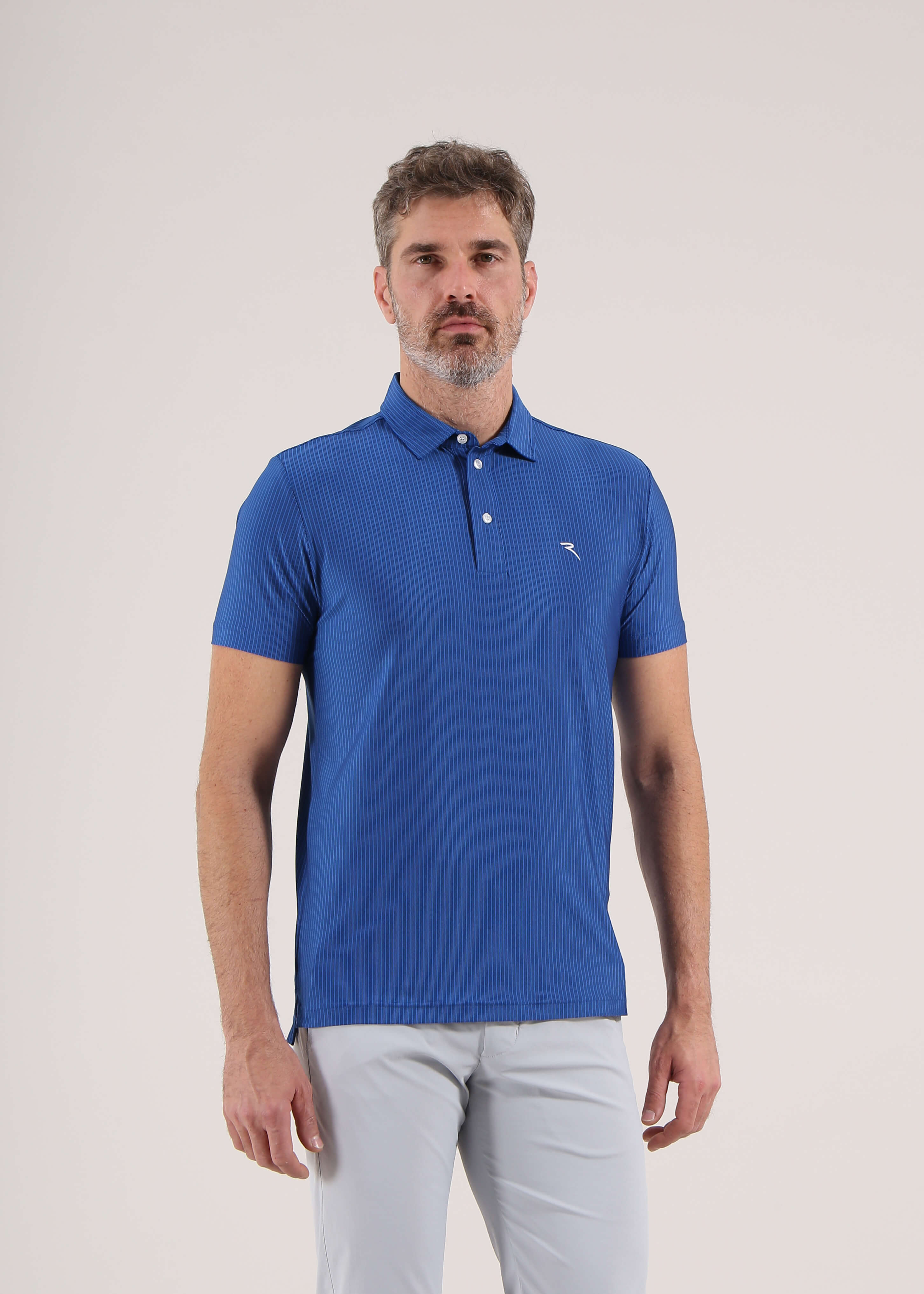 ARTONI Men's Striped Dry Matic® Polo Shirt - Moisture Wicking, Quick Dry, Breathable Performance Shirt for Golf, Tennis & Casual Wear | Final Sale
