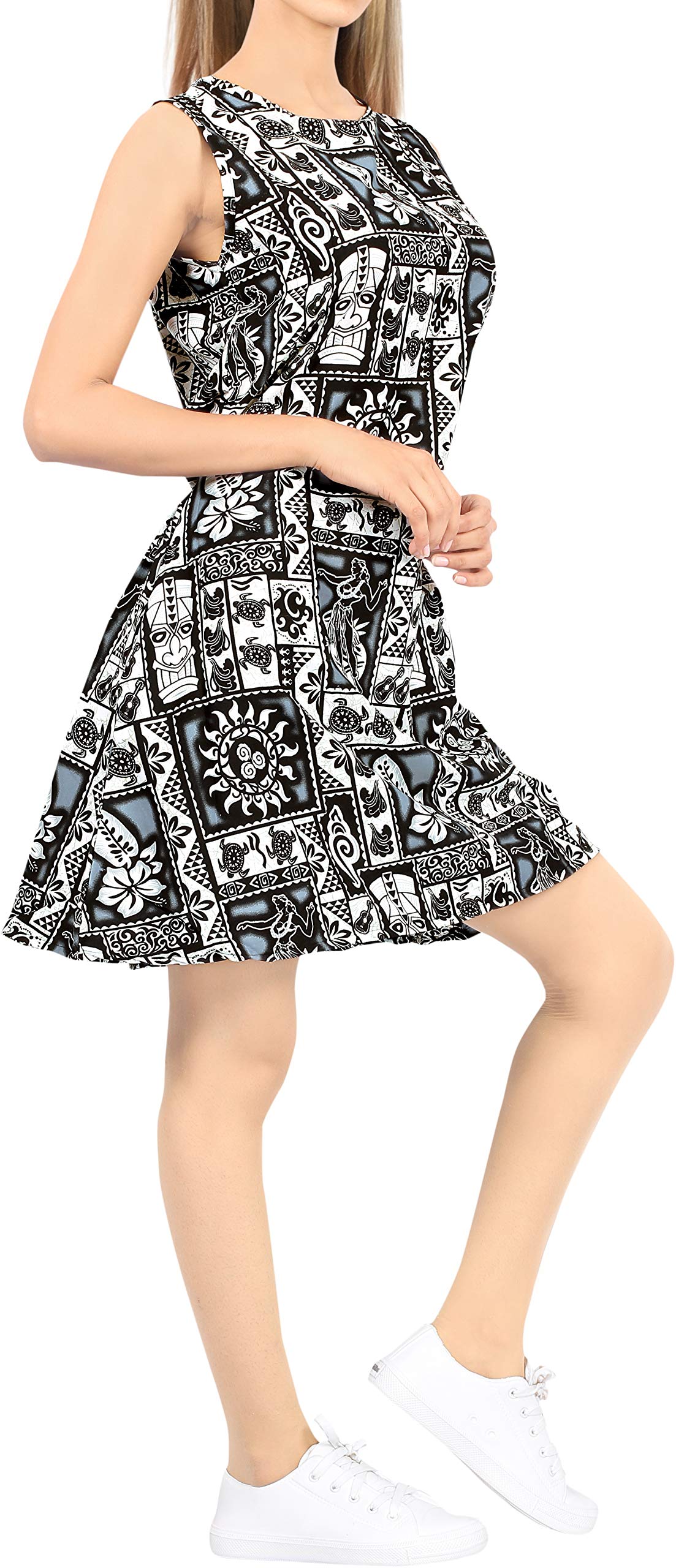 LA LEELA Women's Beach Cover Up - Lightweight Hawaiian Wrap Sarong for Swimwear, Poolside & Vacation - Perfect for Beach, Resort & Summer Outings