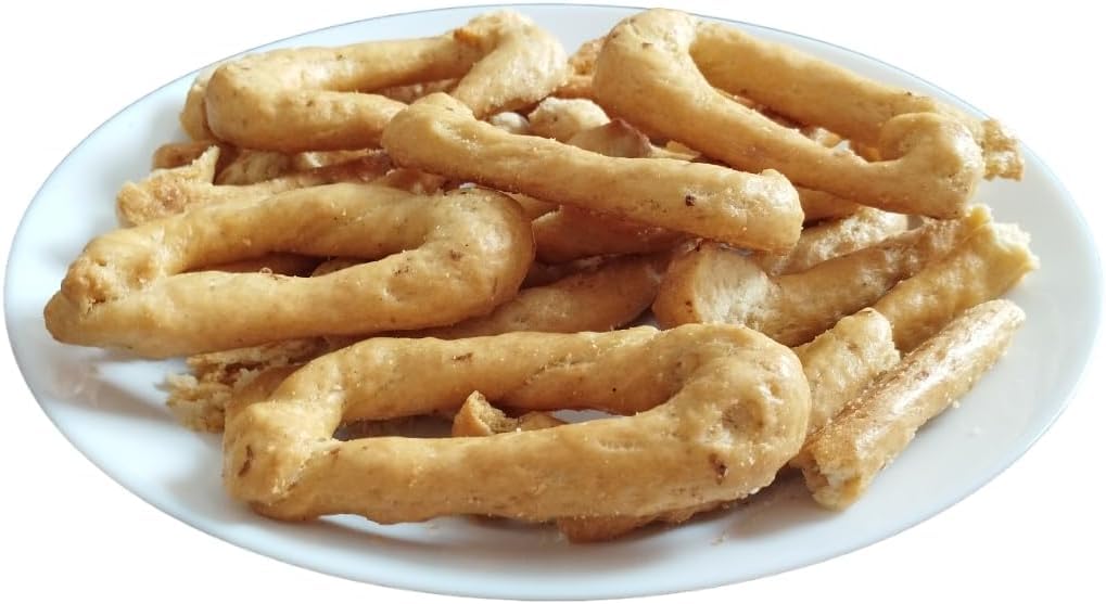 3 Packs of Authentic Pugliese Taralli with Extra Virgin Olive Oil - Handcrafted Italian Snacks, Perfect for Aperitifs, Parties & Gifts | Made with Fennel Seeds | Great for Wine Pairing, Charcuterie Boards & Holiday Gatherings