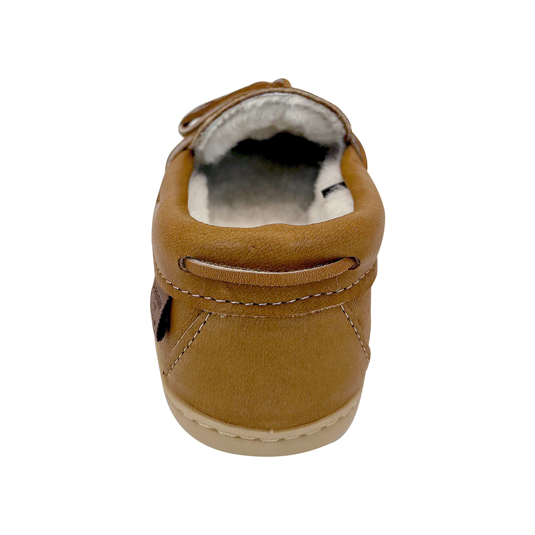 Women's Sheepskin Lined Leather Moccasins with Rubber Sole - Cozy Winter House Slippers for Indoor Comfort & Warmth